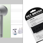 Smart Cat Hair Dryer & Comb | Quiet Pet Grooming Dryer for Gentle Drying & Fur Care
