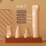 Pet Grooming Clipper for Cats | Cat Hair Removal Shaver with USB Rechargeable Trimmer & Guide Combs