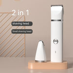 Pet Grooming Clipper for Cats | Cat Hair Removal Shaver with USB Rechargeable Trimmer & Guide Combs