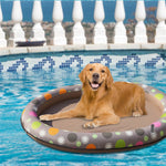 Dog Pool Float Inflatable Hammock | Pet Floating Bed for Summer Swimming & Water Relaxation