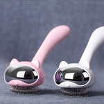 Dog Deshedding Comb Brush for Thick Fur | Golden Retriever Grooming Tool & Dog Grooming Supplies
