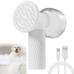 Automatic Foaming Pet Bath Brush | Dog & Cat Shampoo Brush with Soap Dispenser & Massage Grooming Tool