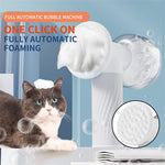 Automatic Foaming Pet Bath Brush | Dog & Cat Shampoo Brush with Soap Dispenser & Massage Grooming Tool