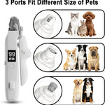 2-in-1 Cat Nail Clipper & Grinder with LED Light | Pet Nail Care Tool for Gentle Cat Grooming