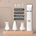 Pet Grooming Clipper for Cats | Cat Hair Removal Shaver with USB Rechargeable Trimmer & Guide Combs