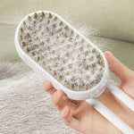 3-in-1 Steam Pet Grooming Brush | Cat & Dog Steam Brush for Hair Removal, Detangling & Massage